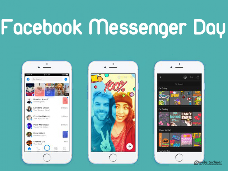 Thêm một tính năng mới của Facebook - Messenger Day